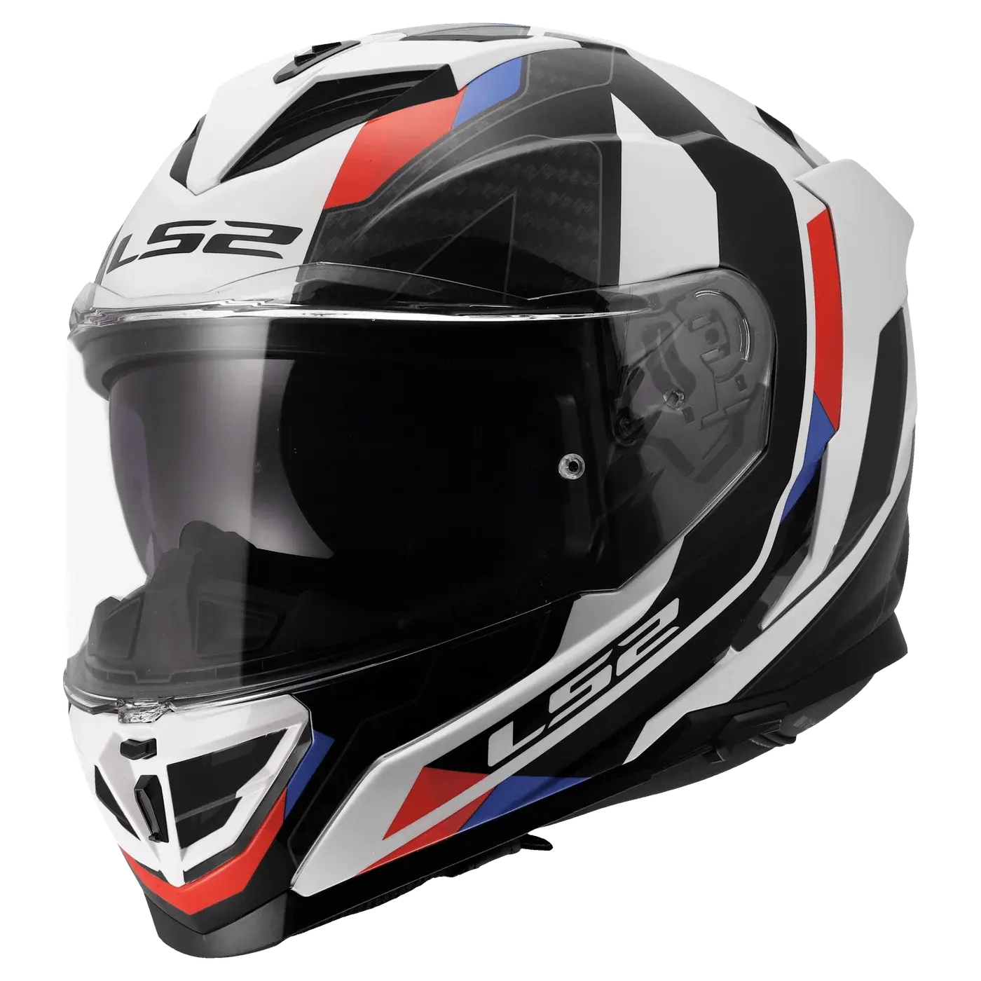 Кацига FF818 STORM III SPORTY WHITE BLUE RED 22.06 LS2