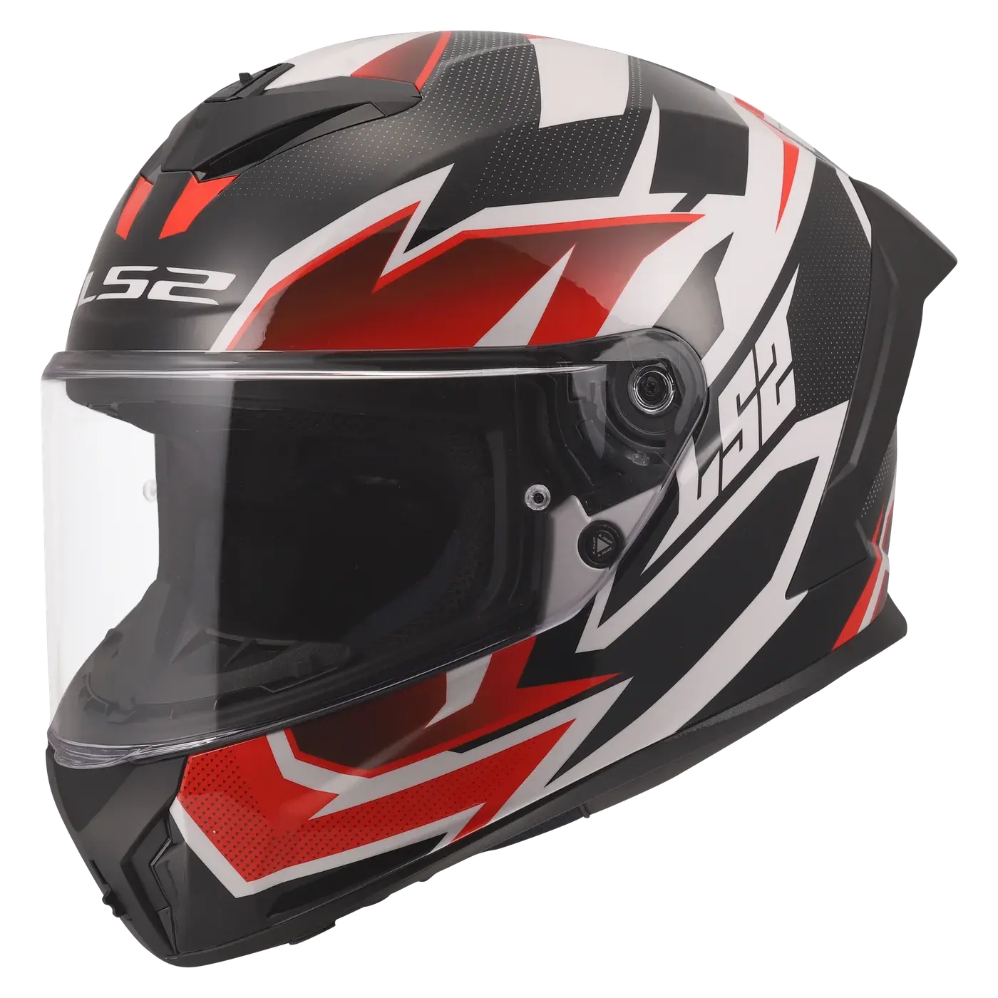 Кацига FF820 RAPID III XTREM WHITE BLACK RED LS2