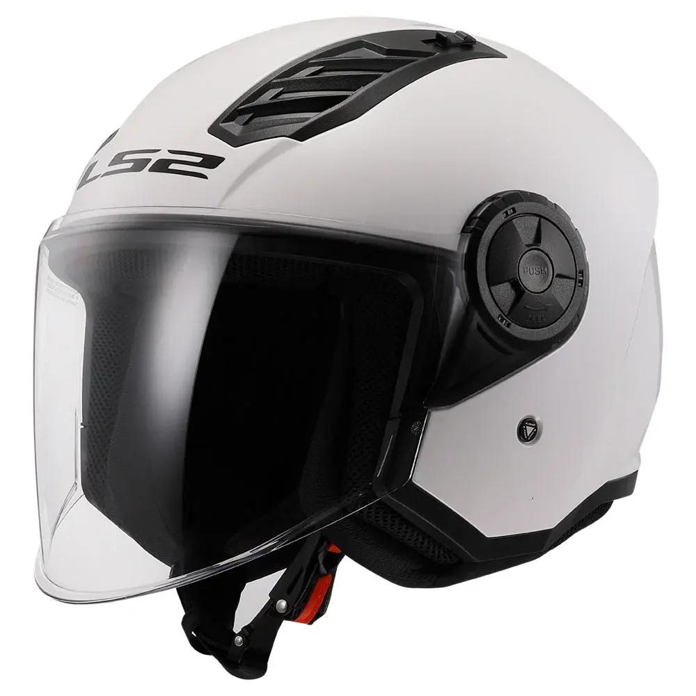 Helmet OF616 AIRFLOW II SOLID GLOSS WHITE-06 LS2