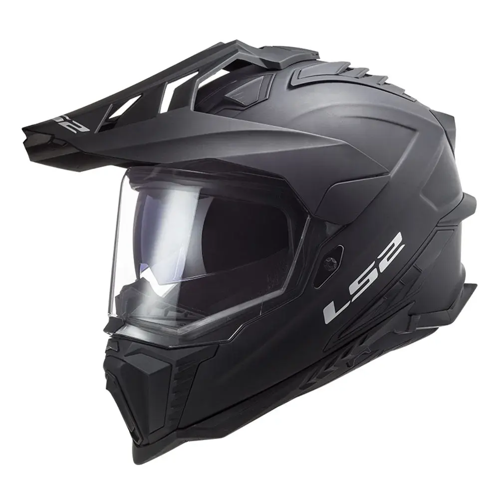 Кацига MX701 EXPLORER SOLID MATT BLACK-06 LS2