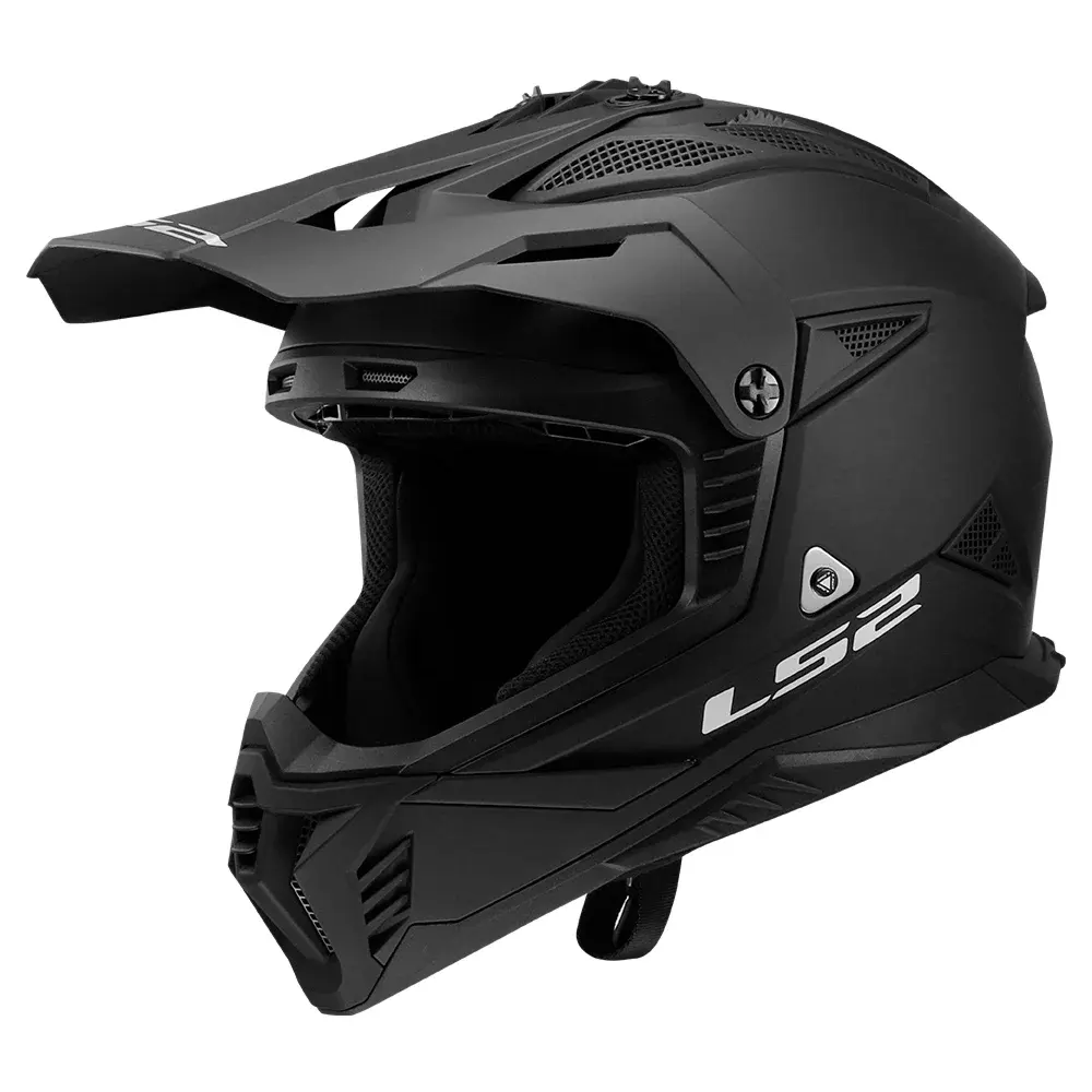 Кацига MX708 FAST II SOLID MATT BLACK-06 LS2