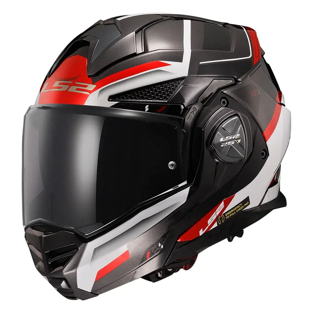 Helmet FF901 ADVANT X SPECTRUM BLACK WHITE RED-06 LS2