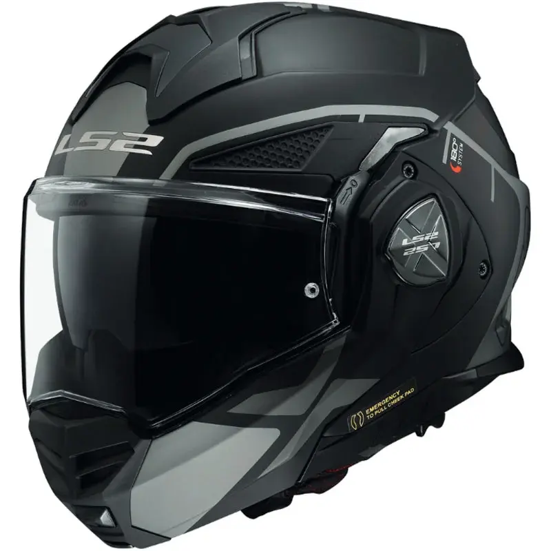 Helmet FF901 ADVANT X METRYK MATT TITANIUM-06 LS2
