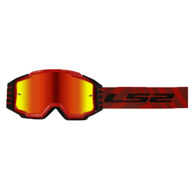 Наочари за крос CHARGER PRO RED WITH IRIDIUM VISOR LS2