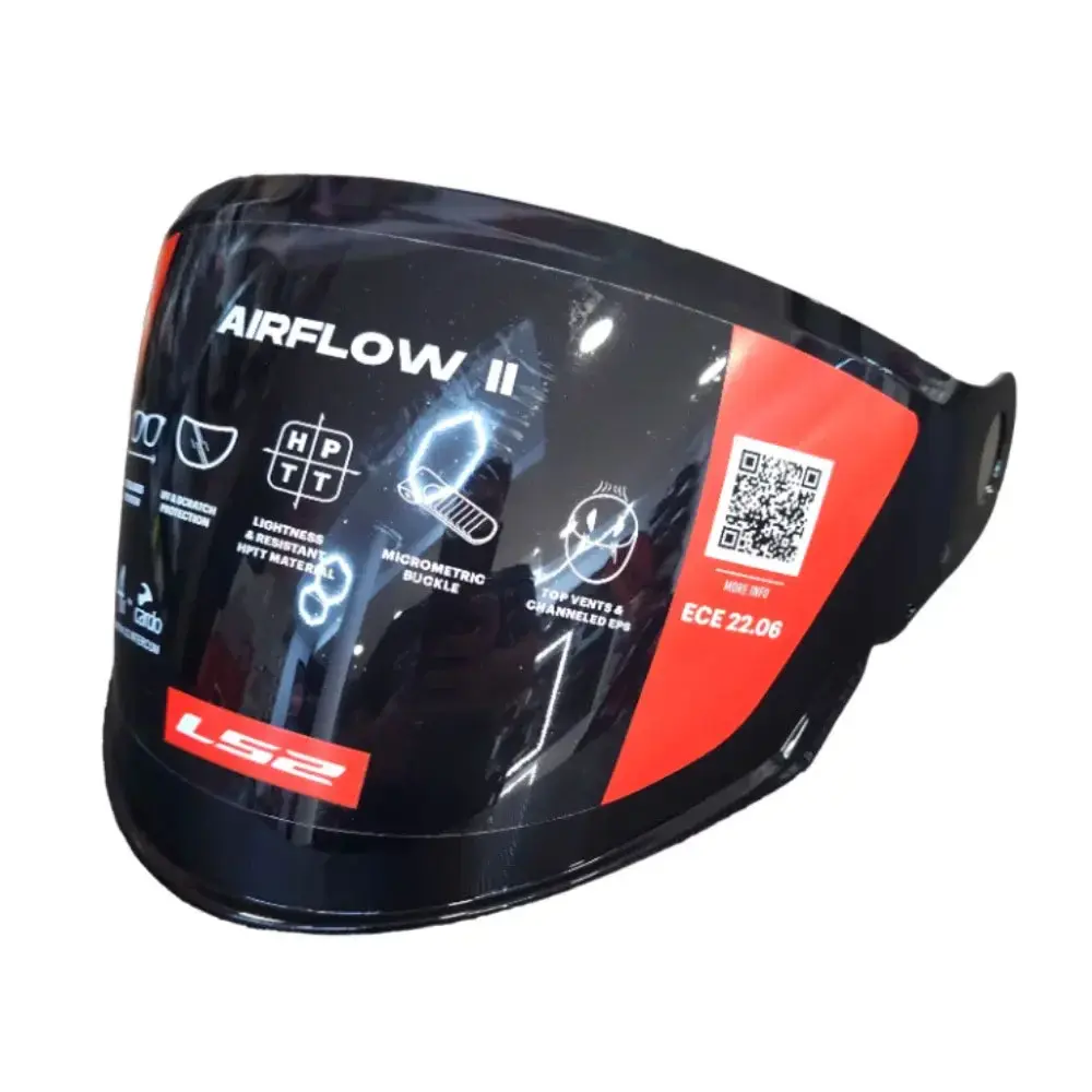 Tinted visor for OF616 VISOR LIGHT TINTED LS2